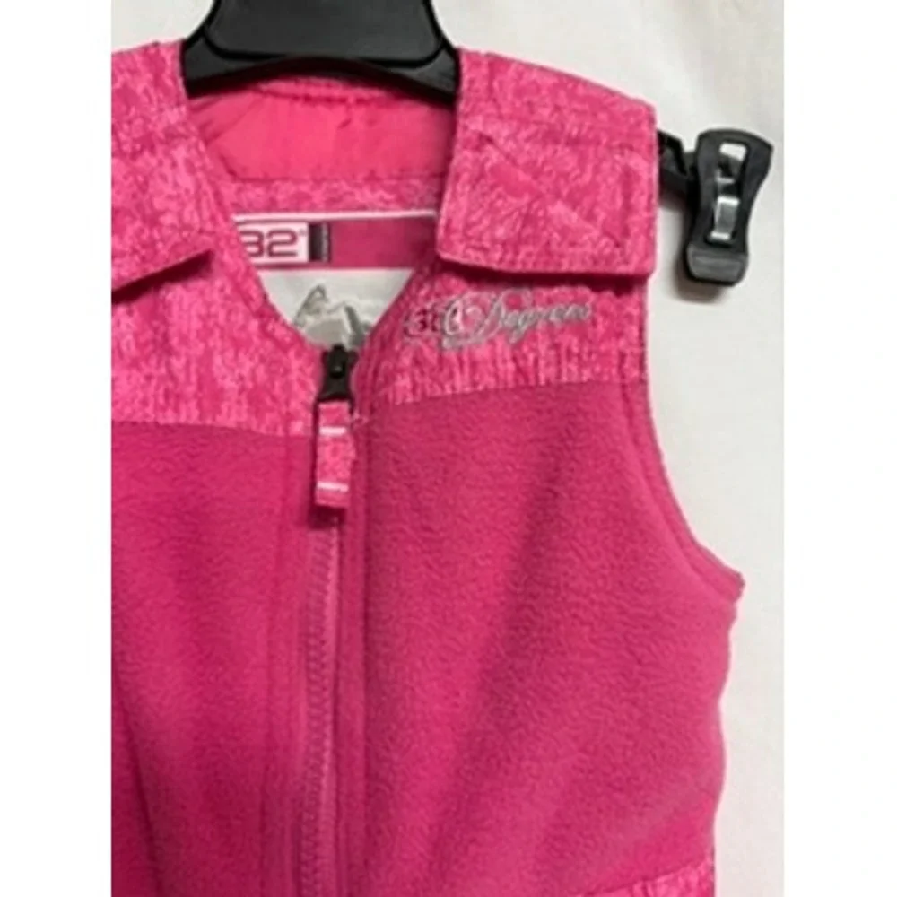 32 Degrees Pink Marble Print Insulated Snow Bibs Toddler Girls 3T Ski Pants